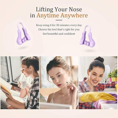 Nose Up Clip Shaping Lifting Bridge Straightening, Nose Up Shaping Shaper Lifting Bridge Clipper for Men & Women Shaping Beauty Tool & Accessories (Multicolor) (1 Pc)