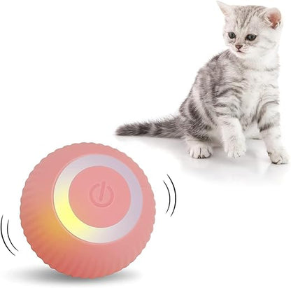 Cat Toy Ball Intelligent Funny Cat Ball 360 Degree (Pack of - 1)