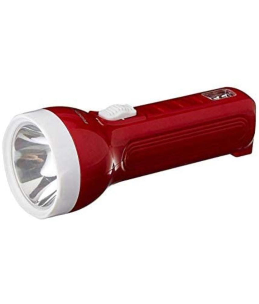 Charkee 10W Rechargeable Flash Torch Light Pack of 1