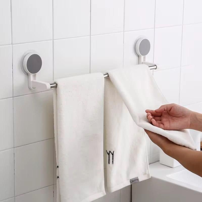 Stainless Steel Towel Hanging Rack Suction Cup