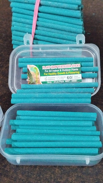 Plant Grow Fertilizer Sticks For Plants - 25 Stick