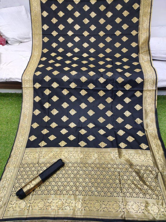 Delicate Cotton Silk Jacquard Work Saree