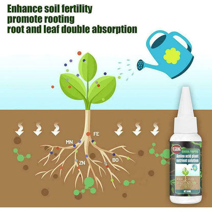 Magic Plant Nutrient Solution, Hydroponic Liquid Plant Fertilizer Nutrient Solution Seedling Recovery Root Growth (30ml)(Pack Of 1)